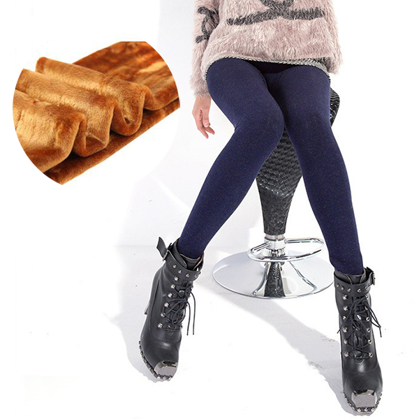 เลกกิ้งกันหนาวรุ่นหนาซับแคชเมียร์หนานุ่ม ใส่ติดลบได้ชัวร์ (11715L)