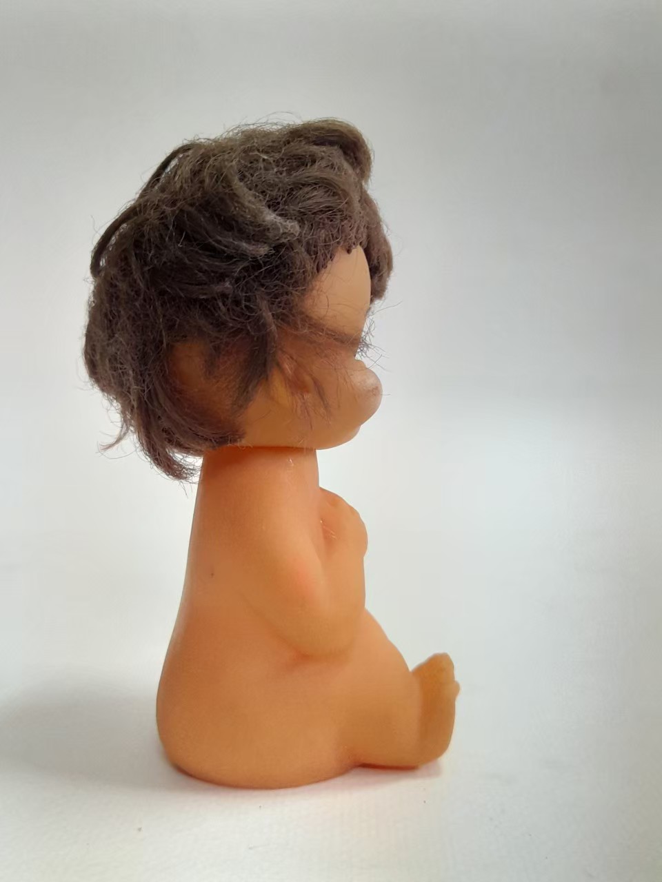 มีหลายภาพ,ตุ๊กตาเด็ก ตัวยางผมไนล่อน งานเก่าหายาก งานเรทโทรย้อนยุค มือสองสภาพดี