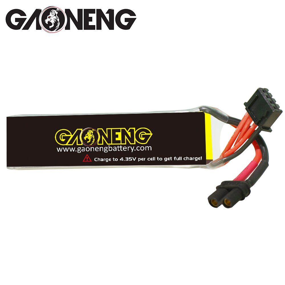 แบต BabyApe Pro DarwinFPV Gaoneng GNB 530MAh 3S 11.4V 90C/180C HV LiPo LiHv แบตเตอรี่ ปลั๊กXT30 FPV Drone RC