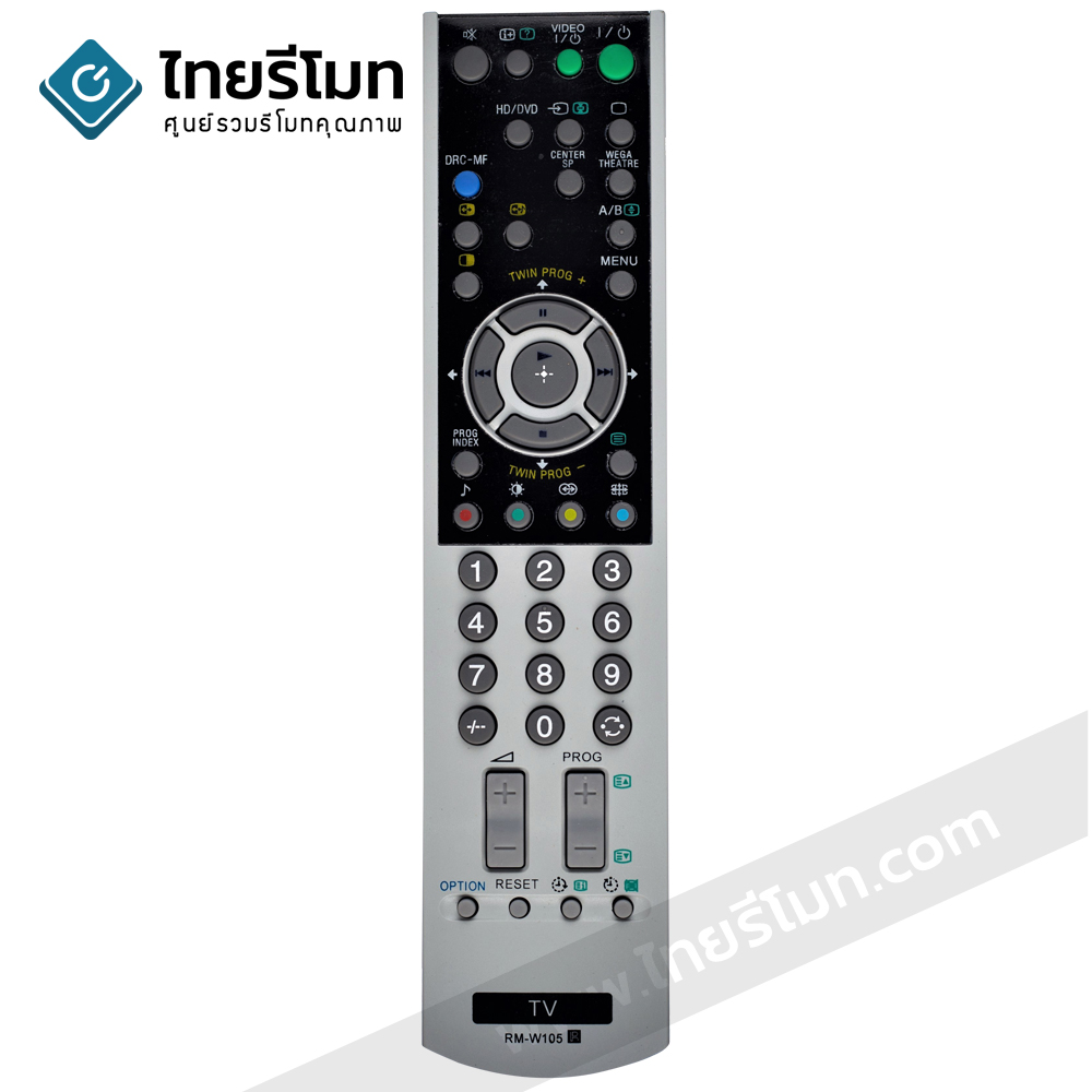 รีโมททีวี Sony รุ่นW105