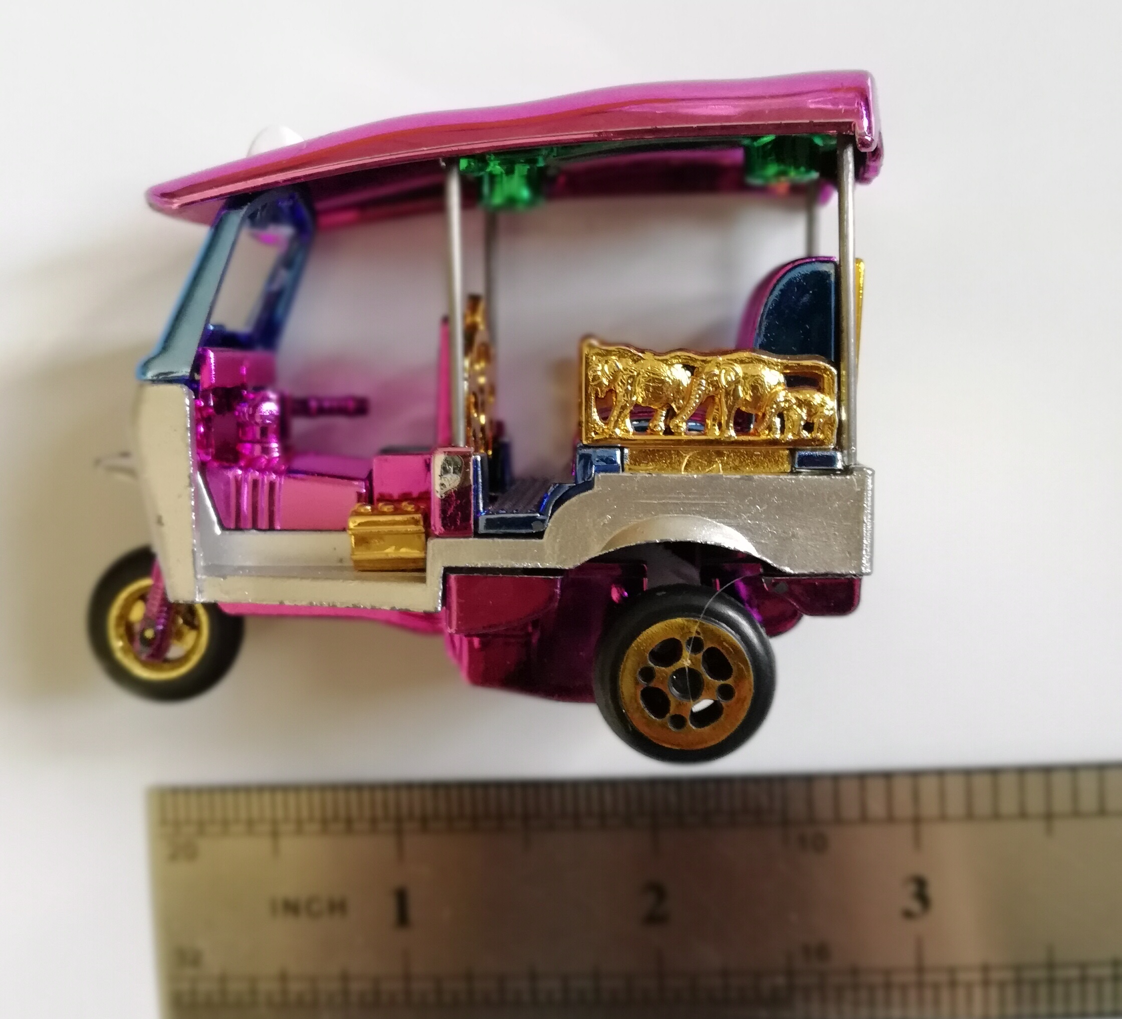 Tuk tuk Thailand, Bangkok taxi souvenir collectible die cast toy model