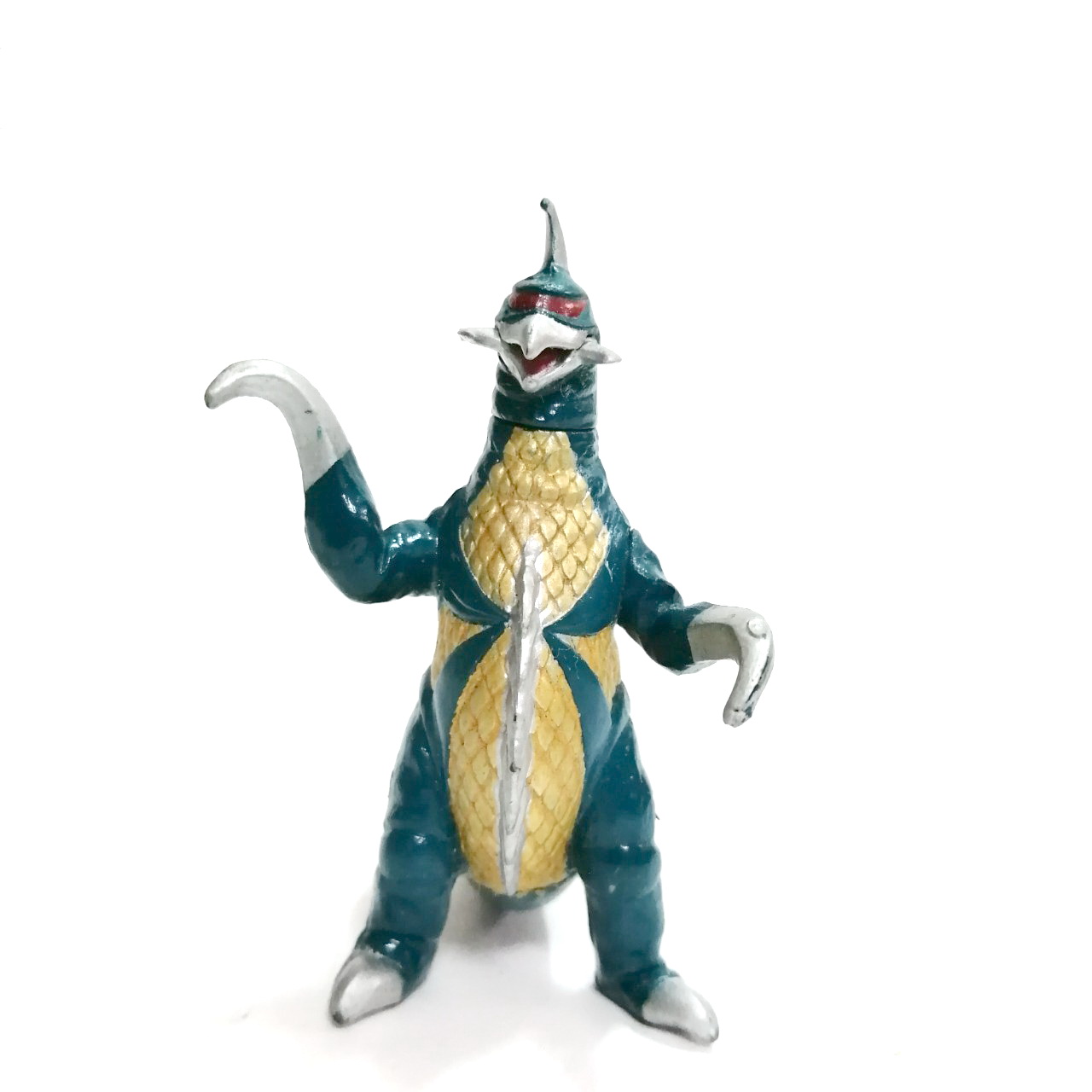 กาชาปอง ยางตัน ขนาด 3 นิ้ว สัตว์ประหลาด ไกแกน จากก๊อตซิลล่า สภาพดี*** มีรอยบ้าง