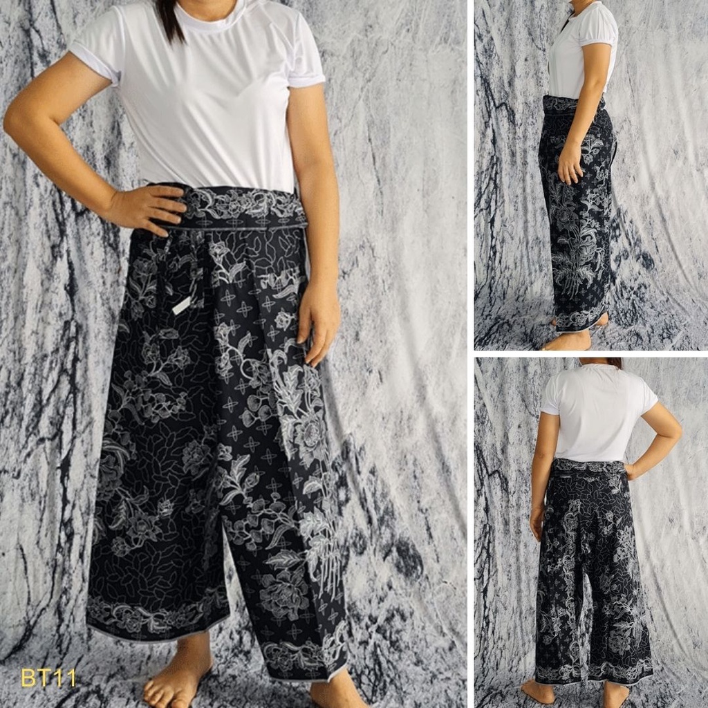 STAMPCOTTON กางเกงขายาว ผ้าปาเต๊ะ กางเกงเล กางเกงใส่สบาย