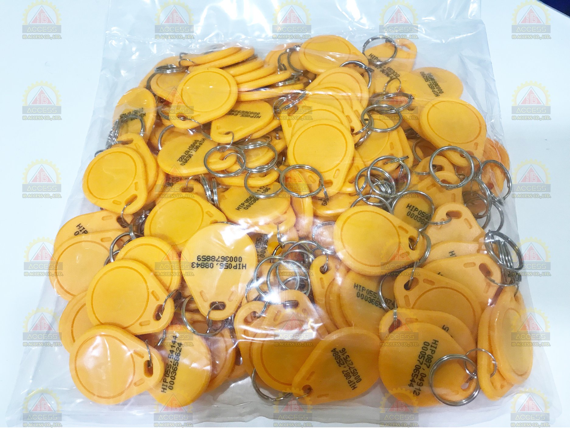 พวงกุญแจคีย์การ์ด Keytag หยดน้ำ ID 125KHz. ยี่ห้อ HIP