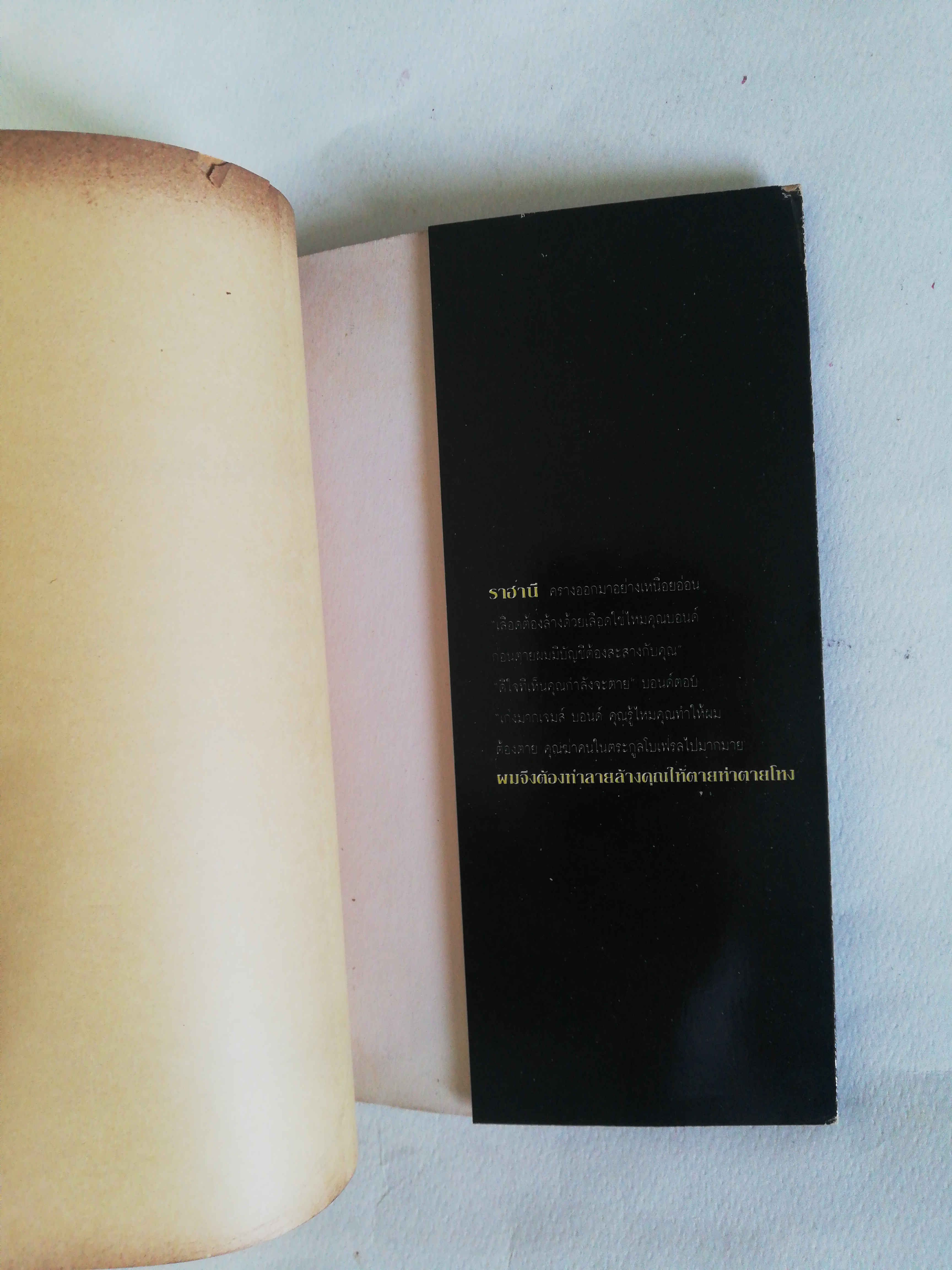 หนังสือนิยายเก่า กระดาษออกเหลืองอกมีตำหนิตามภาพ, James Bond 007 สั่งเก็บพยัคฆ์ร้าย เจมส์ บอนด์ หนี้แค้นทดแทนด้วยชีวิต เกมตามล้างตามล่ายอดสายลับ โดย จอห์น การ์ดเนอร์ แปลและเรียบเรียงโดย ศักดา บัญชาชน, นักฆ่าทั้งหมดในยุโรปตรงดิ่งมาเอาชีวิตเจมส์ บอนด์,เขากลา