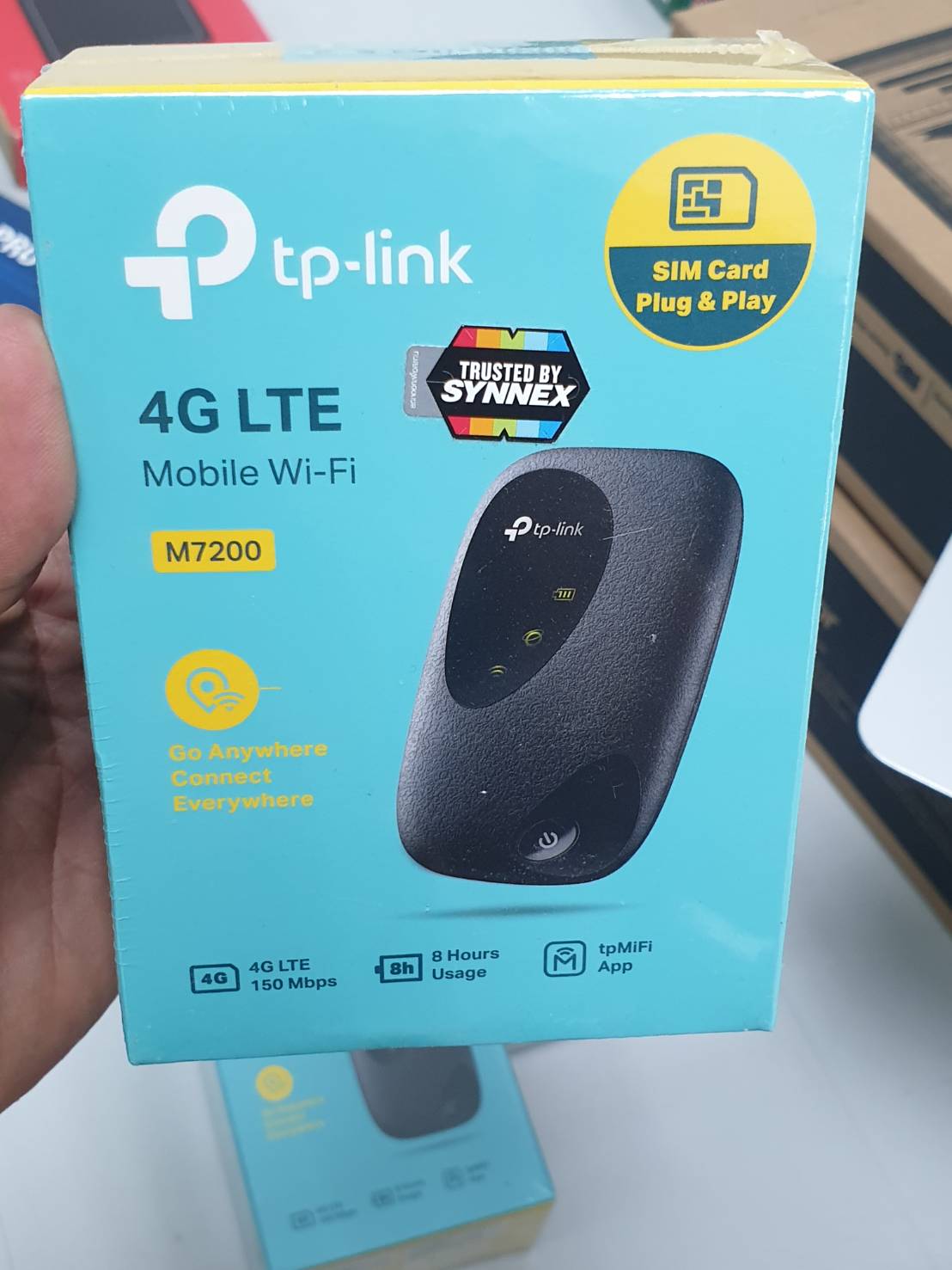 MOBILE ROUTER โมบายเราเตอร์ TP-LINK M7200 N300 POCKET 3G/4G WI-FI