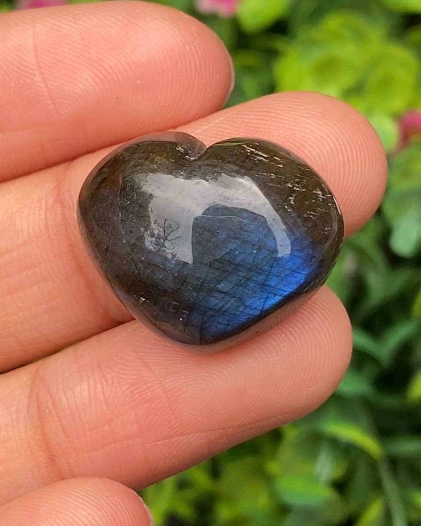 พลอย ลาบราดอไรต์ (Labradorite) 29.09 กะรัต (Cts.) พลอยแท้ อัญมณีมงคลประจําวันเกิด เครื่องประดับพลอย