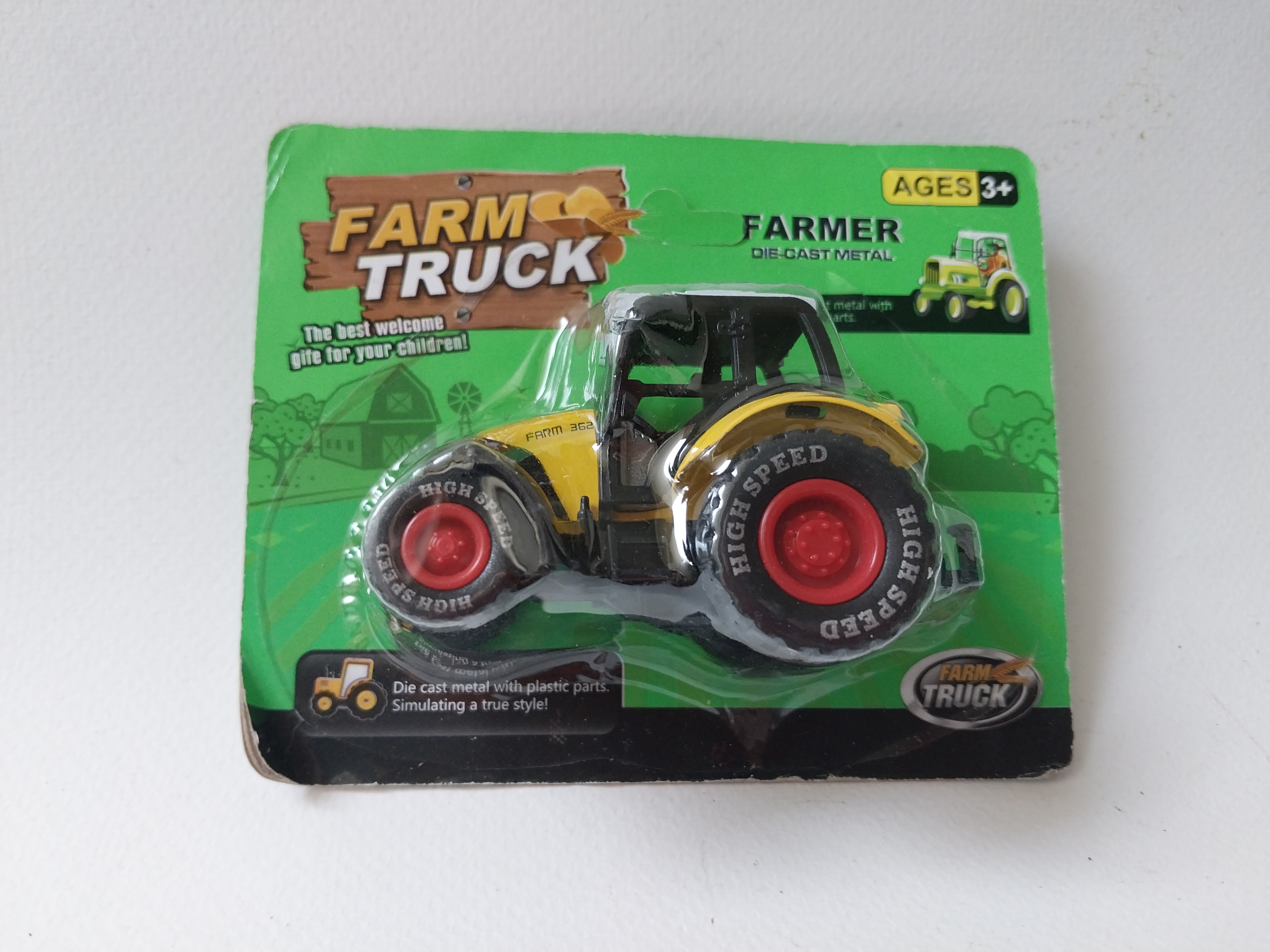 มีหลายภาพ, โมเดลรถไถ Truck Farm,แพ็จเกจมีตำหนิบ้าง