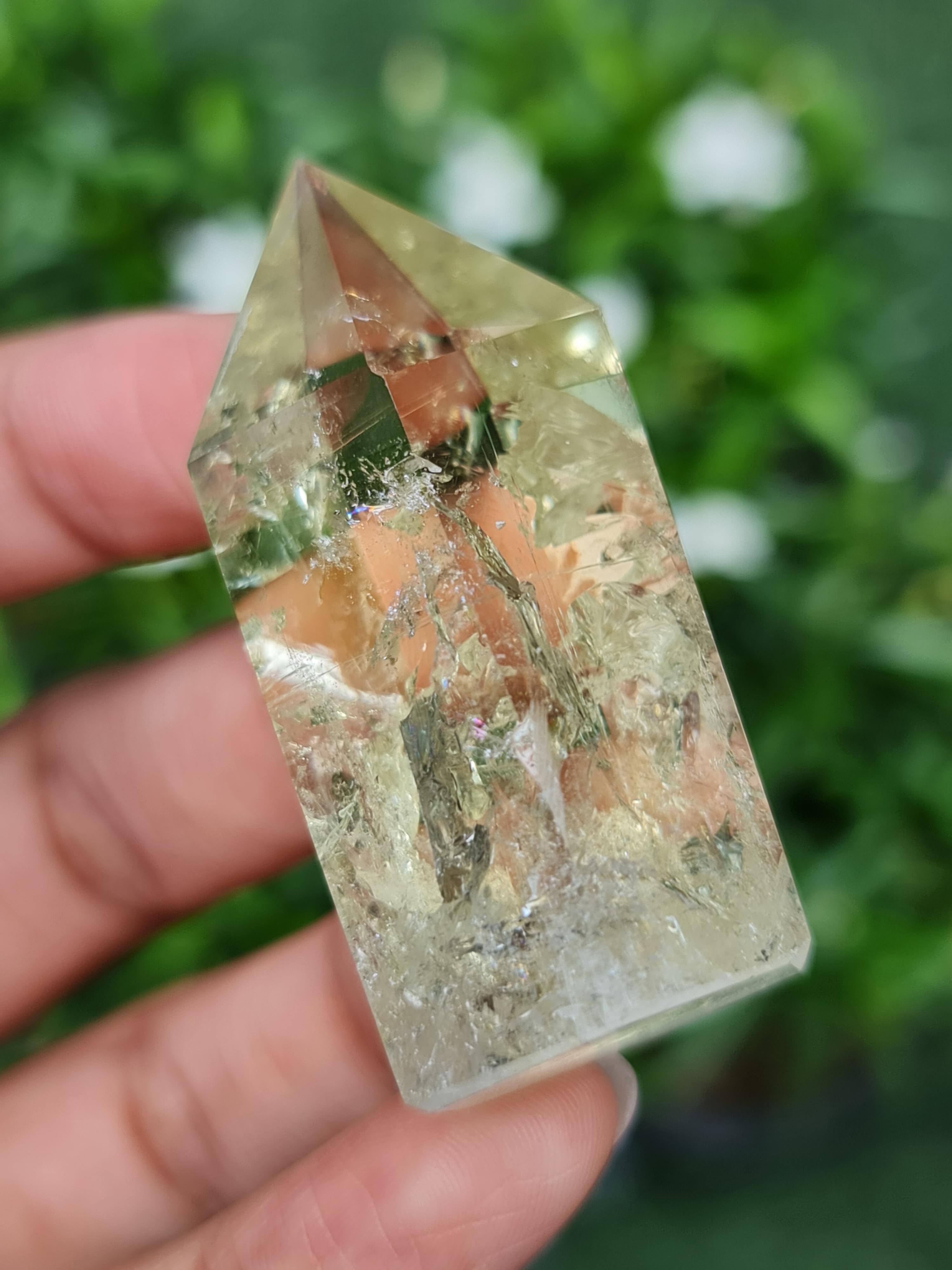 ก้อน ผลึก ซิทริน Citrine 191.57 กะรัต (Cts.) พลอยแท้ อัญมณีมงคลประจําวันเกิด เครื่องประดับพลอย