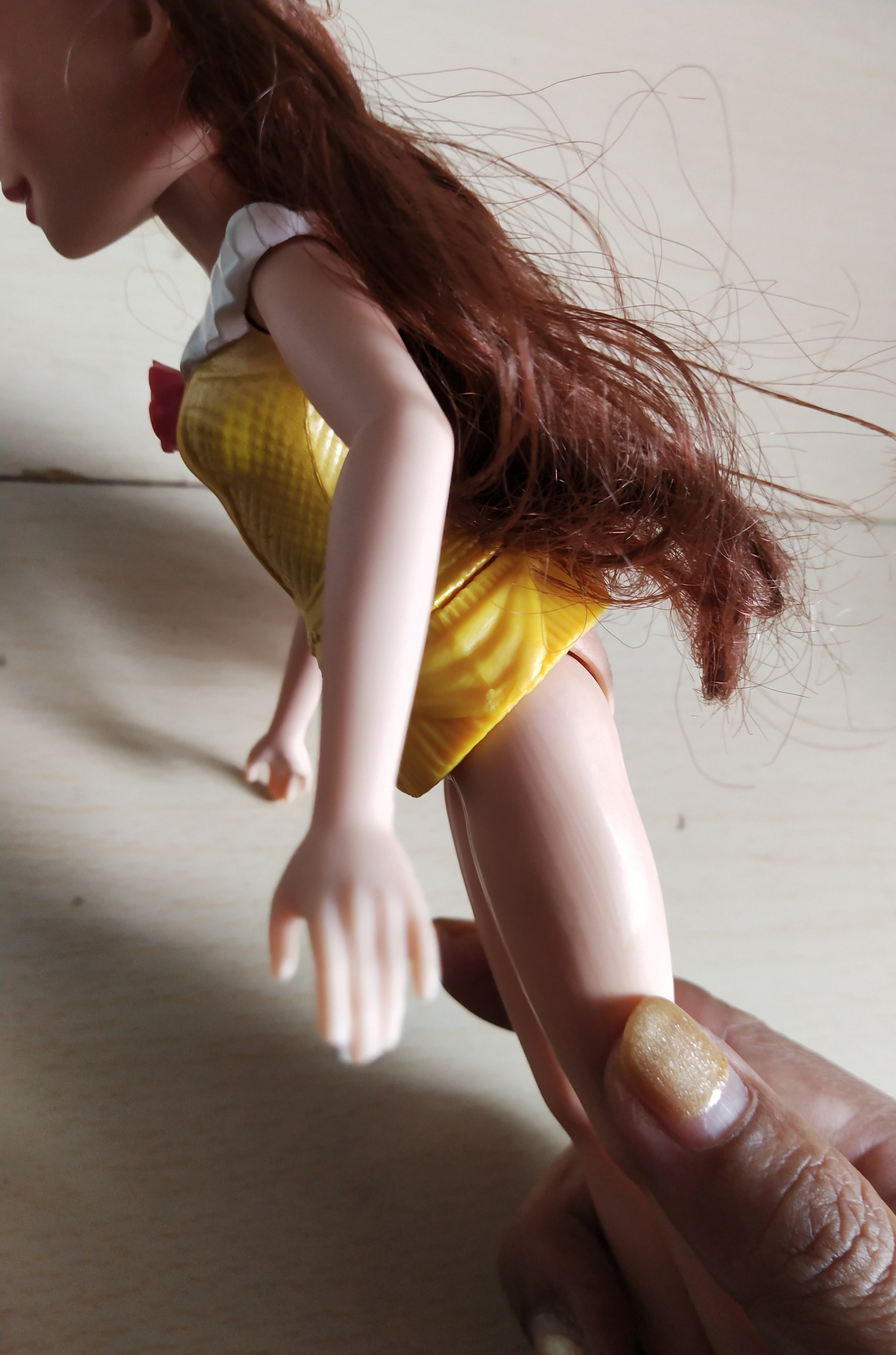 มีหลายภาพ #ตุ๊กตาเจ้าหญิงแบลล์ จาก #บิวตี้แอนด์เดอะบีสต์ ของแท้ #ฮาสโบร ของมีตามภาพ