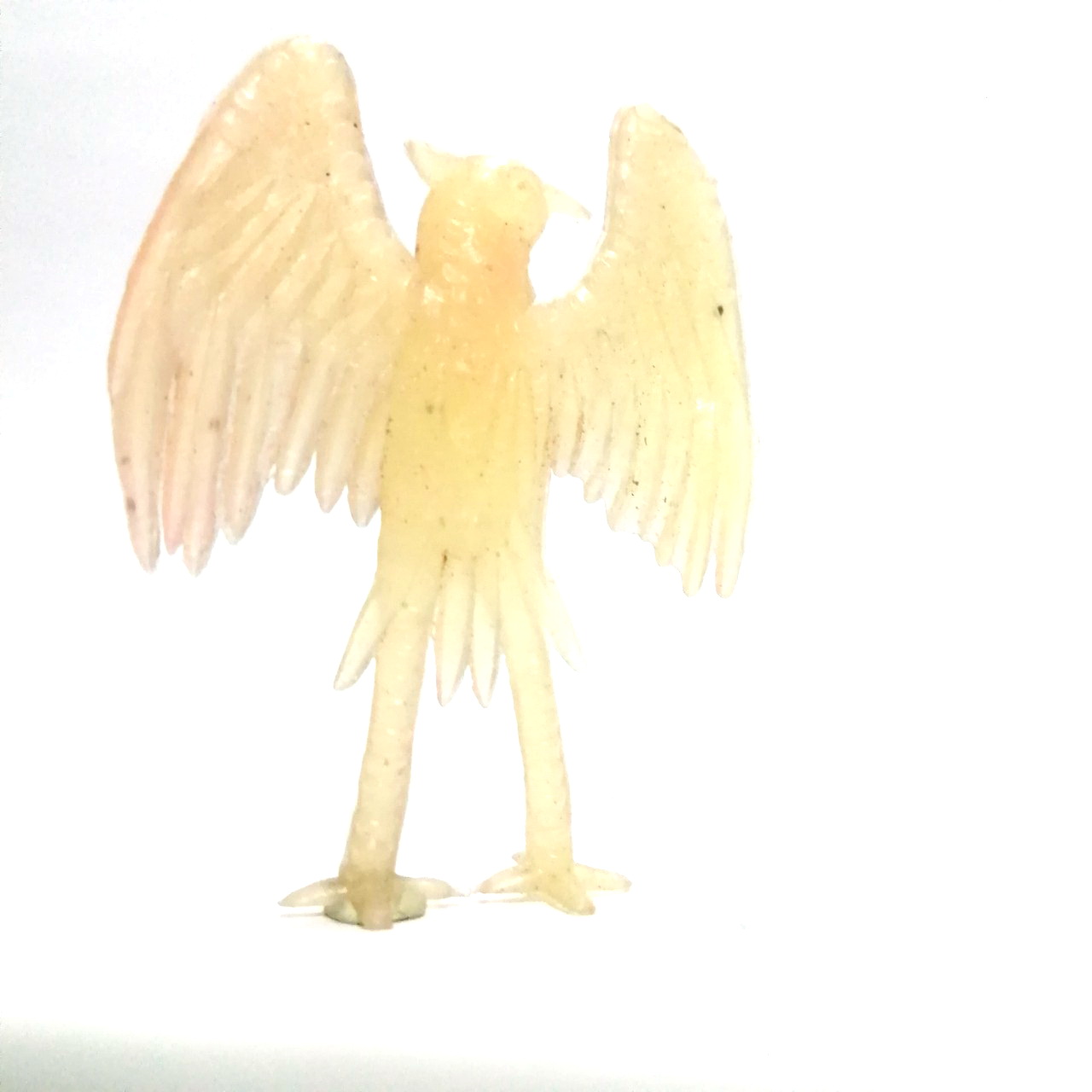 ตุ๊กตุ่น แอนท์ มนุษย์เหยี่ยว รุ่นแถมจากถุงถั่วรุ่นเก่า ราวปี 2518 สูงราว 2 นิ้ว สภาพดี สีชมพูอ่อนไม่หักไม่กาว