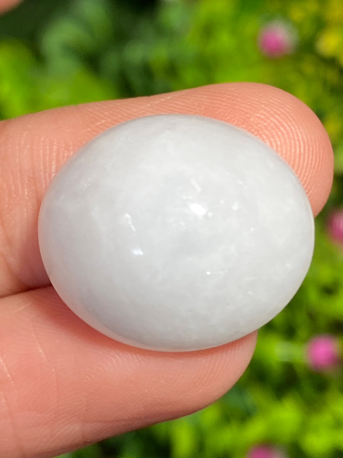 หยกพม่าเจียรนัย (Burmese jade ) 31.06 กะรัต หยกพม่า (jadeite)