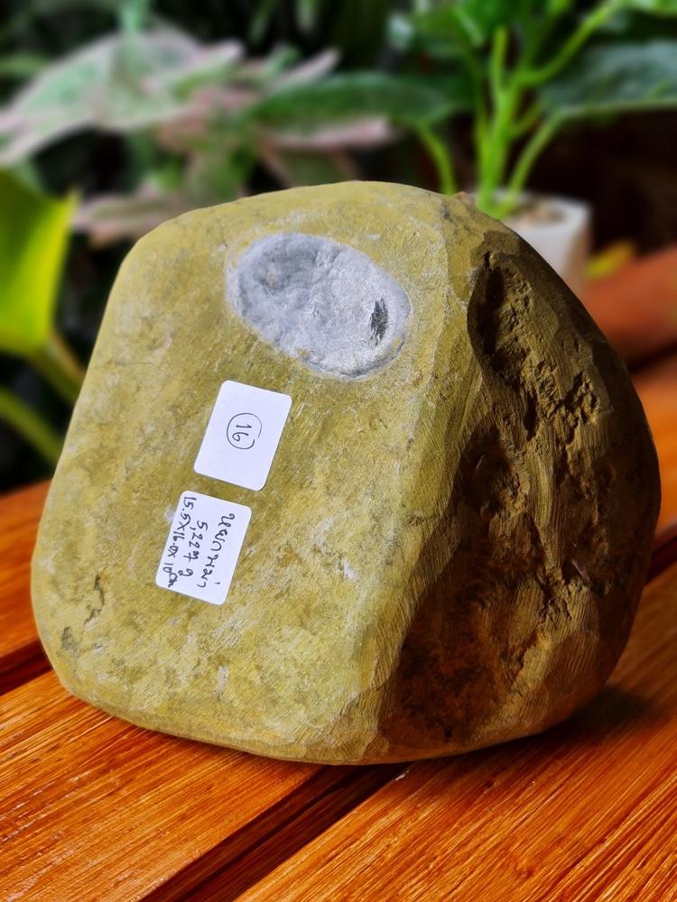 JRN016 ก้อน หยกพม่า ดิบ Burmese Jadeite Rough 5,000 กรัม (Grams.) หยกแท้ อัญมณีมงคลประจําวันเกิด เครื่องประดับหยก
