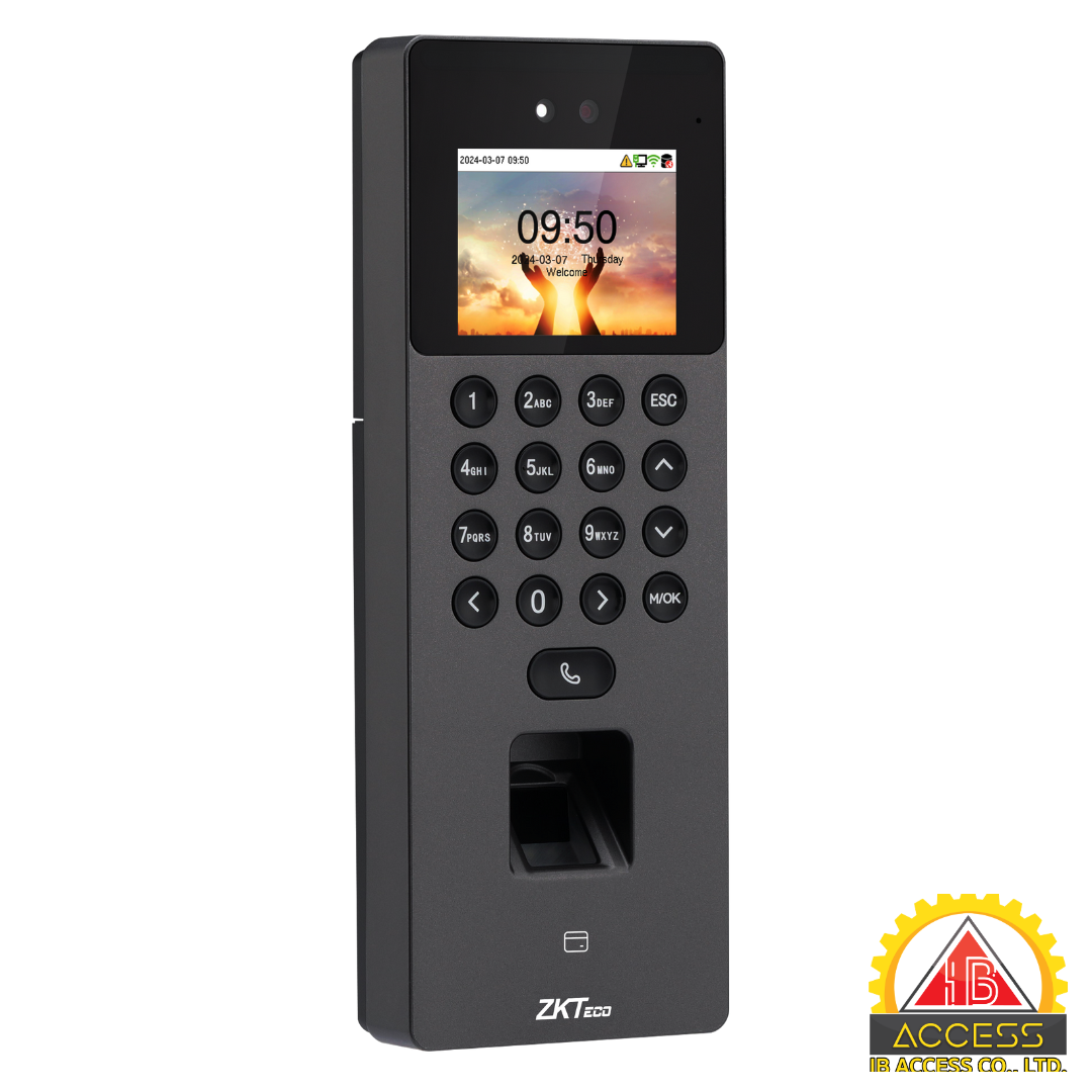 เครื่องสแกนใบหน้า ยี่ห้อ ZKTeco รุ่น SenseFace 2A รองรับระบบ Access Control