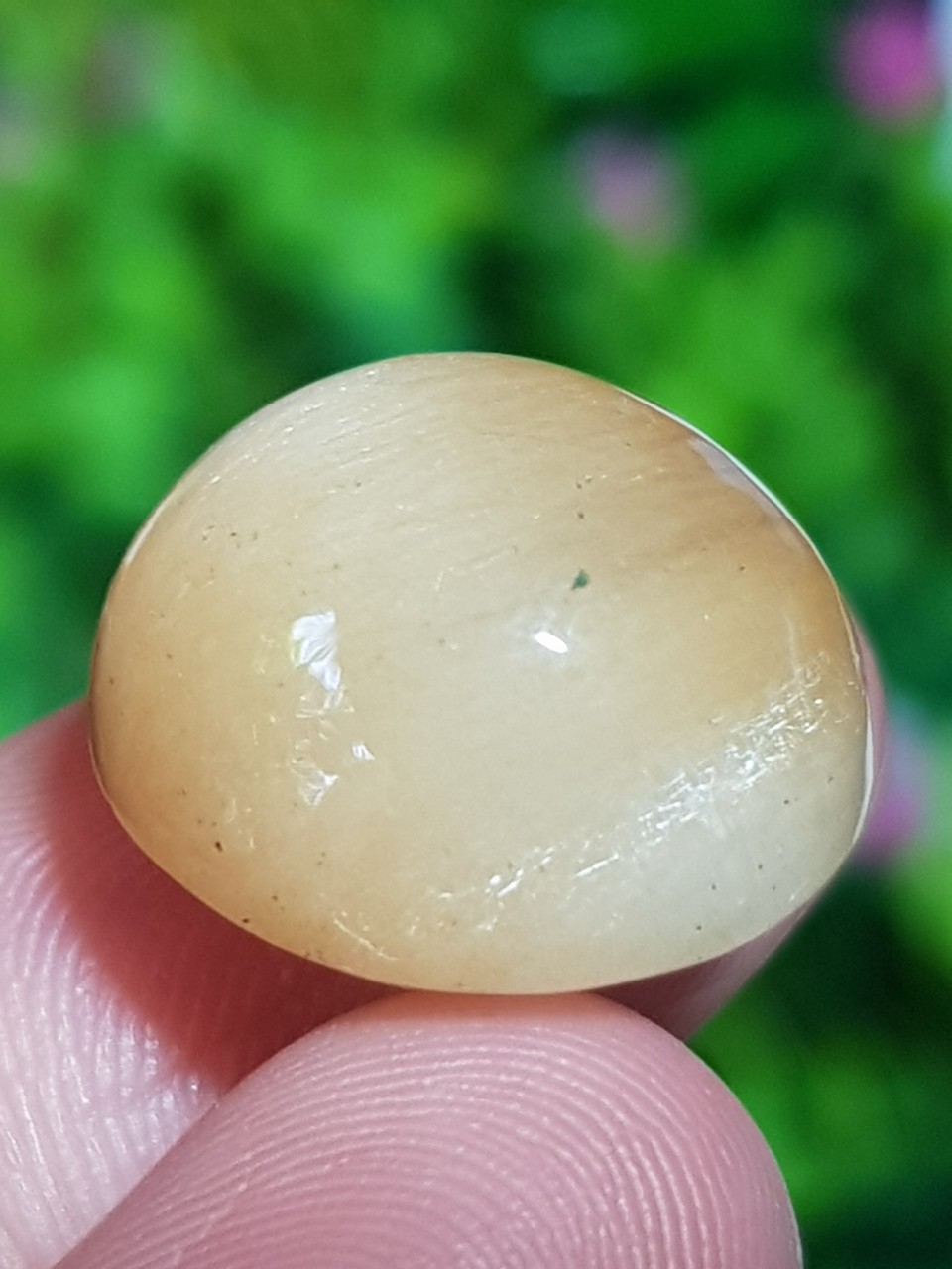 ไหม ควอตซ์ Rutilated Quartz 16.28 กะรัต Cts.พลอยแท้ อัญมณีมงคลประจําวันเกิด เครื่องประดับพลอย