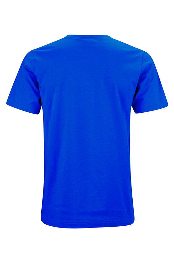 Noproblem Noproblem ยอดขาย No.1 รับประกัน ไม่ย้วย ไม่ยืด ผ้านุ่ม เสื้อยืด สีพื้น เสื้อยืดคอกลม สีน้ำเงิน2018