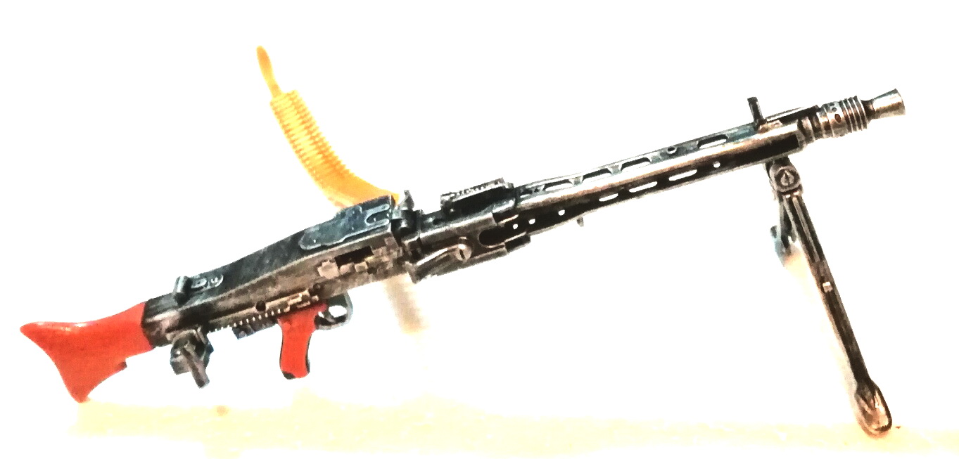 พลาสติกโมเดล ปืนกลหนัก ประกอบสำเร็จ ขนาดประมาณ 8"