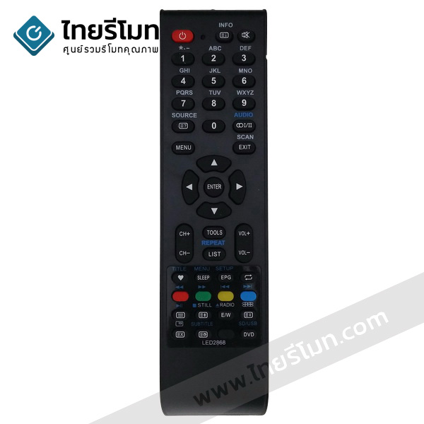 รีโมททีวี Aconatic รุ่นAN-LT2466
