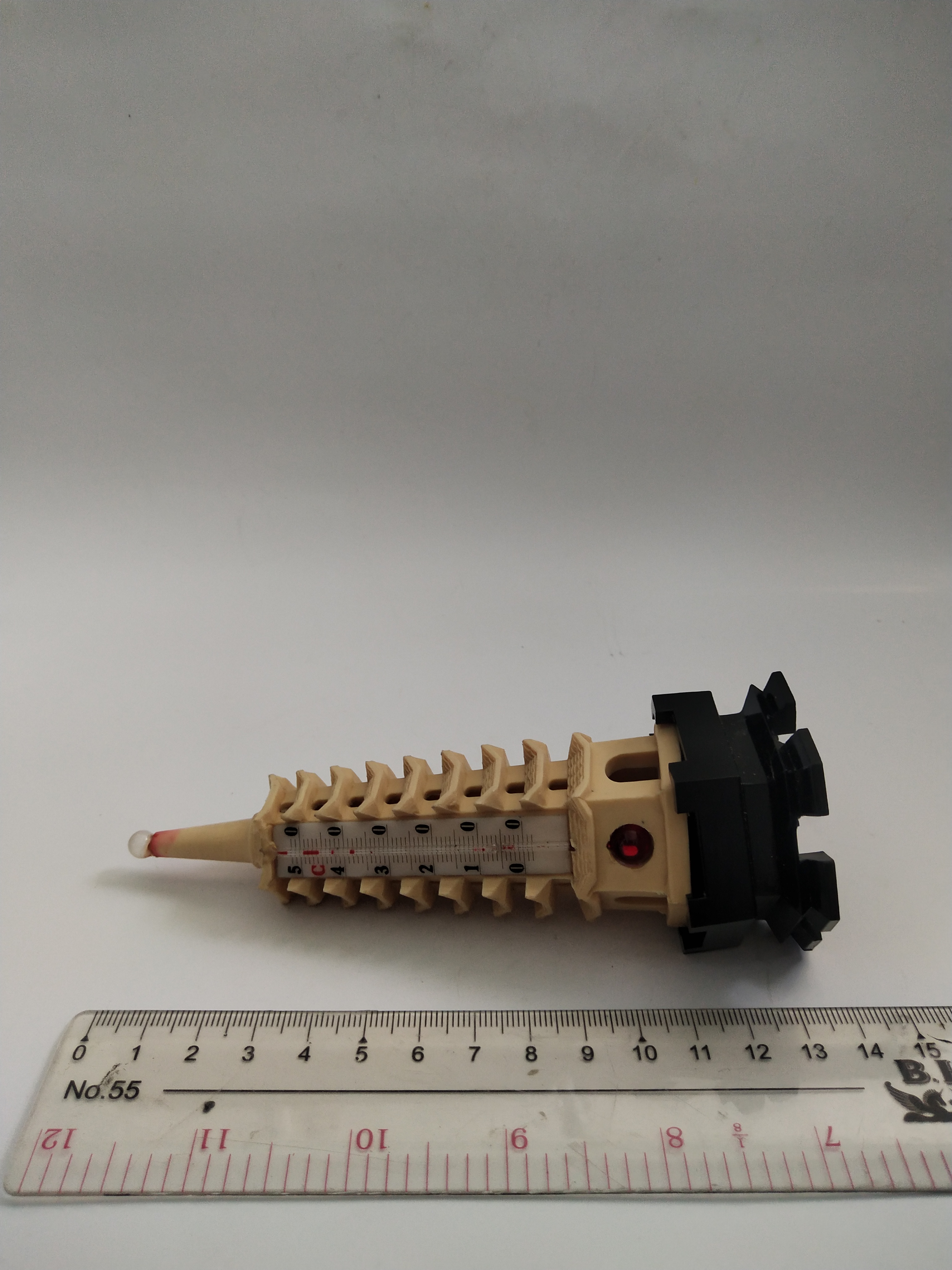 มีหลายภาพ โมเดลเจดีย์ 9 ชั้น เป็นเทอร์โมมิเตอร์ ไม่ได้เช็คสภาพ** สำหรับสะสมเท่านั้น