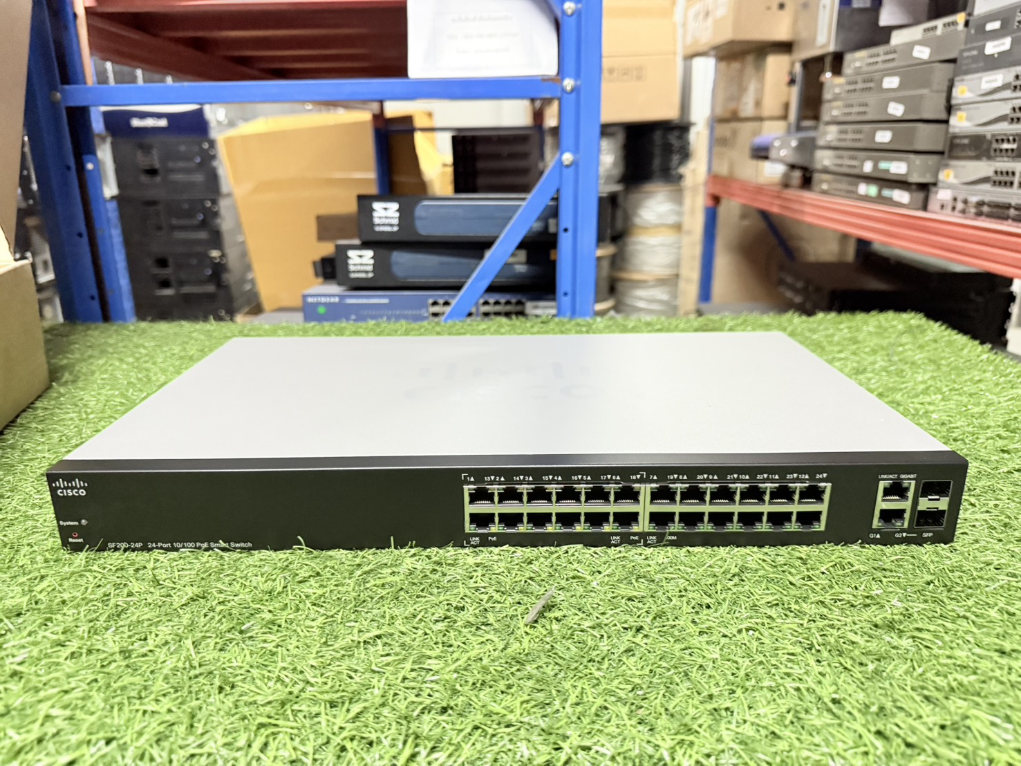 Switch Cisco SF200-24 24 Port 10/100 POE
