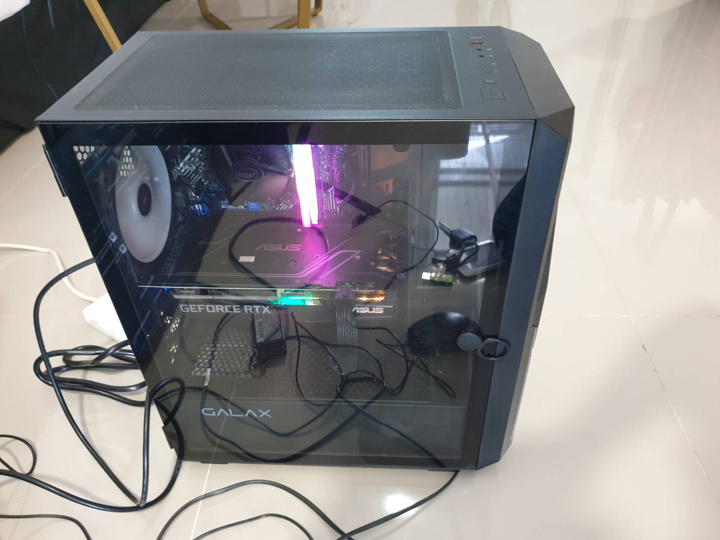 คอมประกอบ i5-11400F Ram 16GB m.2 500GB HDD TB Rtx 3060TI