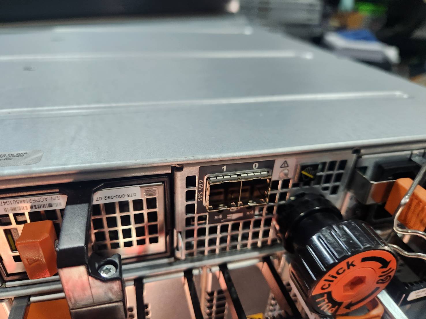 Storage Server Dell emc2 vnx 5200 SAS 600 10K x 25ลูก สภาพดีมาก