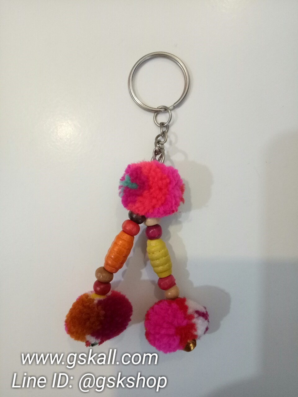 พวงกุญแจหลากสีสัน เหมาะกับทุกวัย