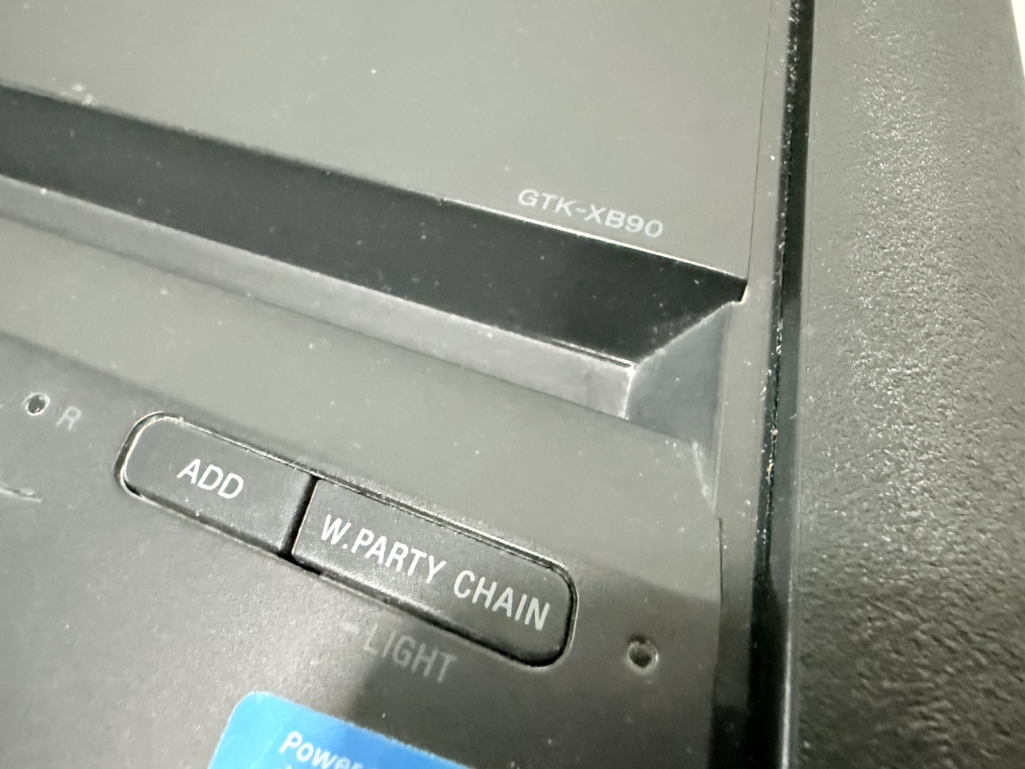 ลำโพง Sony GTK-XB90 + AC มีคราบสนิม