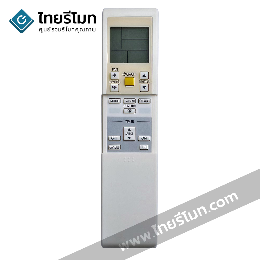 รีโมทแอร์Daikin รุ่นARC452A10-14