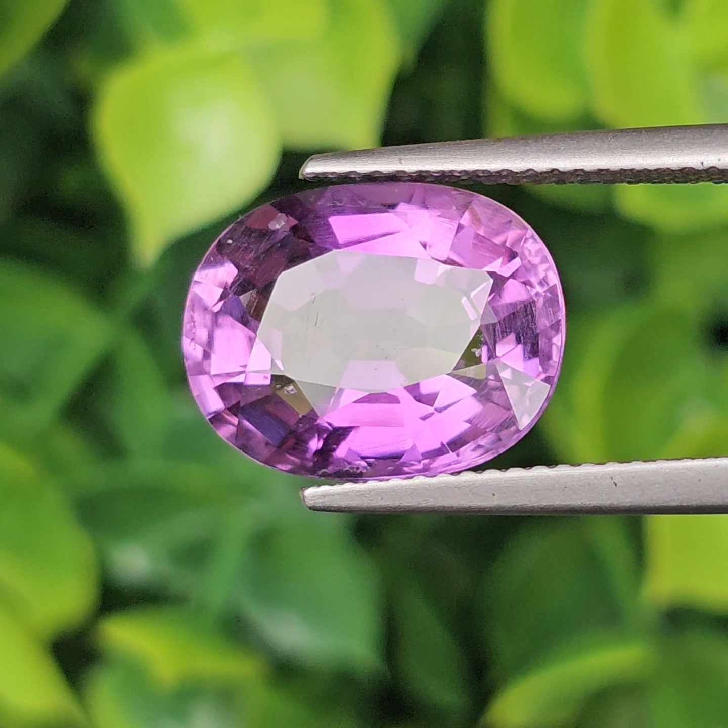 พลอย อเมทิส Amethyst 7.22 กะรัต (Cts.) พลอยแท้ อัญมณีมงคลประจําวันเกิด เครื่องประดับพลอย