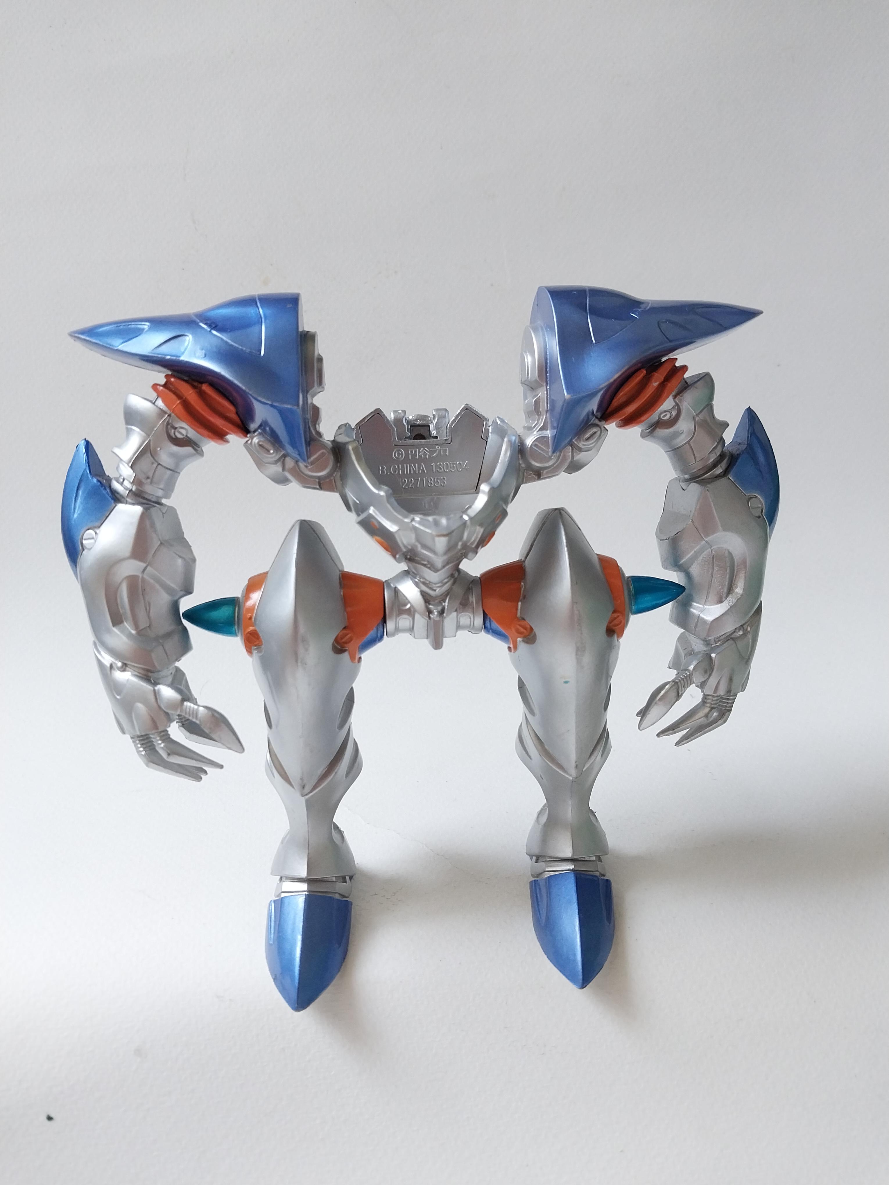 มีหลายภาพ ของมีตามรูป ,ฟิกเกอร์ยางตัน ขนาดตามรูป โรบอทของมนุษย์ดาวคูล จากอุลตร้าแมนซีโร่ มือสองตามสภาพ