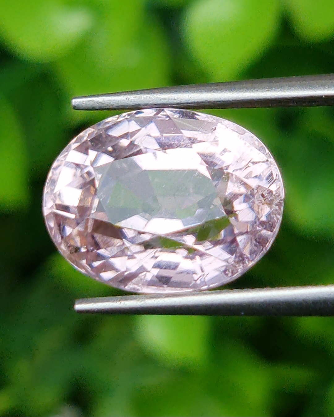 พลอย ทัวร์มารีน (Pink Tourmaline) 8.00 กะรัต (Cts.) อัญมณีมงคลประจําวันเกิด เครื่องประดับพลอย