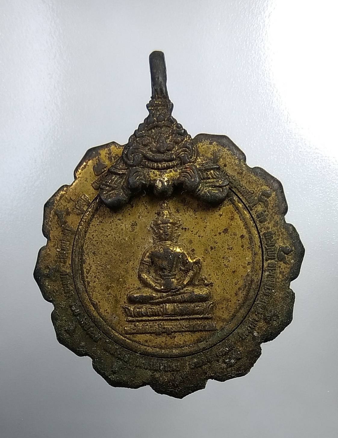 A748 พระพุทธไภษัชยคุรุไวฑูรยประภาตถาคต หลวงพ่ออลงกต วัดพระบาทน้ำพุ จ.ลพบุรี