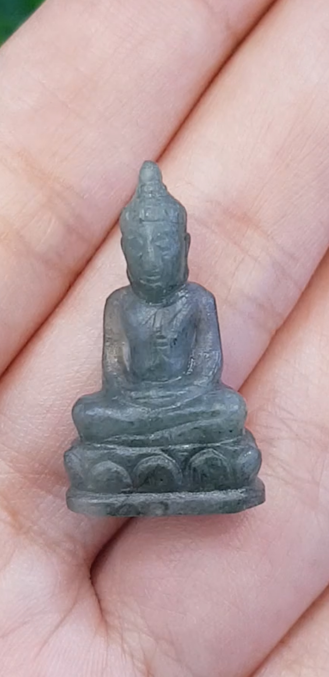 หยกแกะสลัก รูปพระ หยก พม่า แท้ (Burmese jadeite)