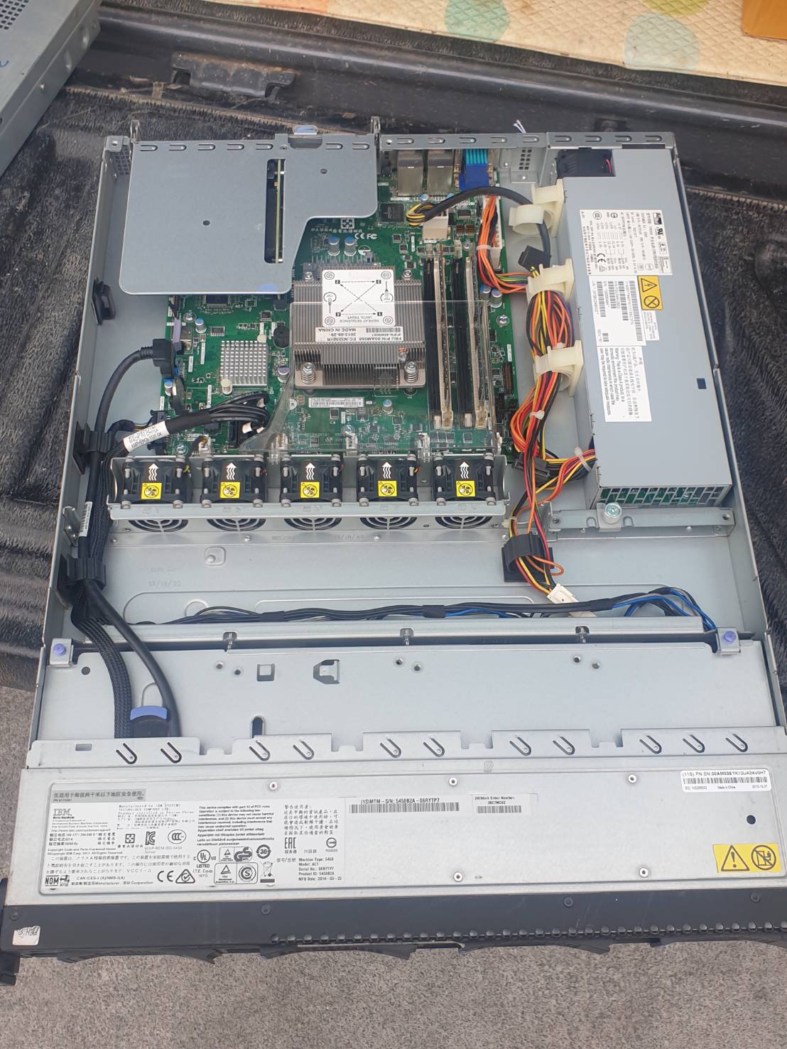 Server IBM X3250 M5 E3-1270v3 Ram 16GB HDD 1 TB x2 เซิฟเวอร์มือสองพร้อมใช้งาน