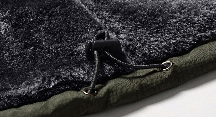 Outdoor เสื้อกันหนาวติดลบ กันหิมะ ซับขน ฮู้ดถอดได้ (10144MM)