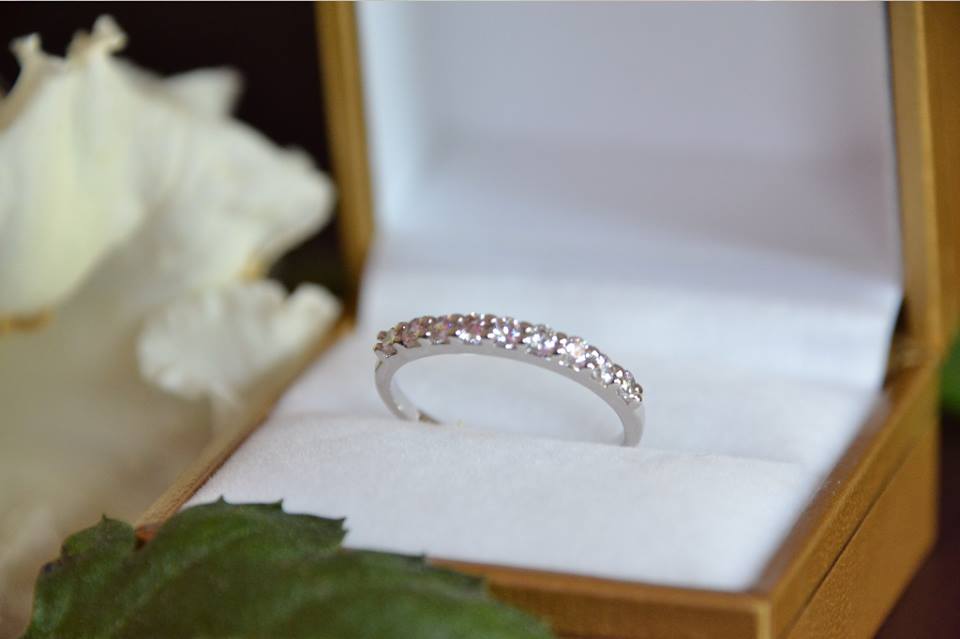 แหวน Costume Jewelry เพชร CZ Premium grade รุน Be You แบรนด์ Shali