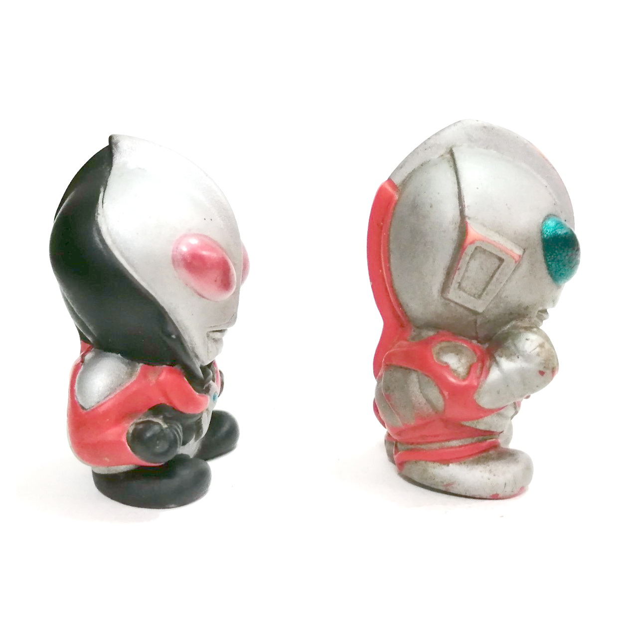 ซอฟสวมนิ้ว ขนาดใหญ่ อุลตร้าแมนมิลเลนเนียม และ ดาร์คอุลตร้า Ultraman Millenium&Dark Ultra ApexTขนาดดามรูป ของ เอเพกซ์ทอย ของเก่าเก็บหายาก ขายตามสภาพ ขายคู่