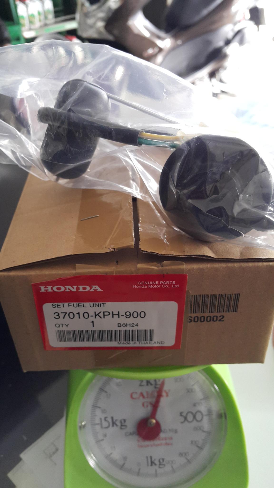 ชุดลูกลอยวัดระดับน้ำมันเชื้อเพลิง เวฟ125S(ปี2001)ตัวแรก/เวฟ125T(ปี2004-7)บังลมคาร์บู