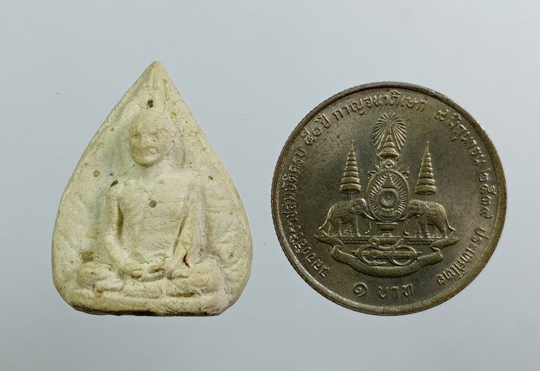 ผ3434 พระรูปเหมือนใบโพธิ์ เจ้าคุณนรรัตน์ราชมานิต วัดเทพศิรินทร์