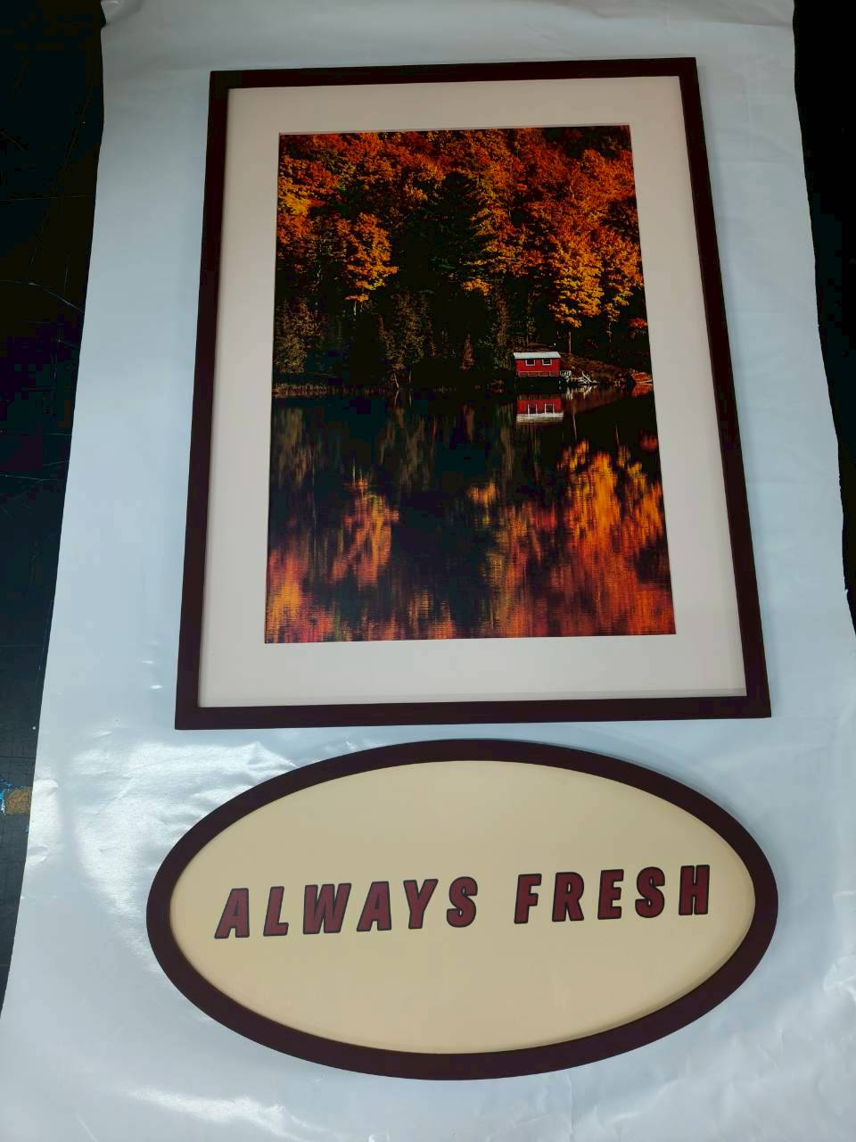 กรอบรูปแคนวาส ไม้พาสวูด