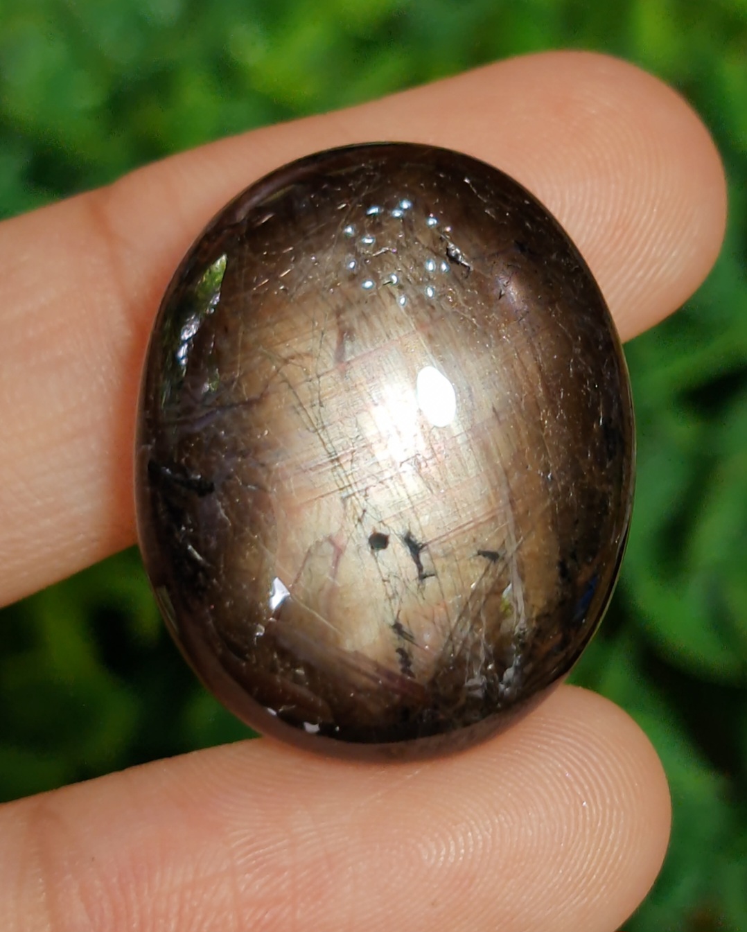 พลอย แบล็ค สตาร์ แซฟไฟร์ Black Star Sapphire 90.12 กะรัต (Cts.) ดิบ Unheated พลอยแท้ อัญมณีมงคลประจําวันเกิด เครื่องประดับพลอย