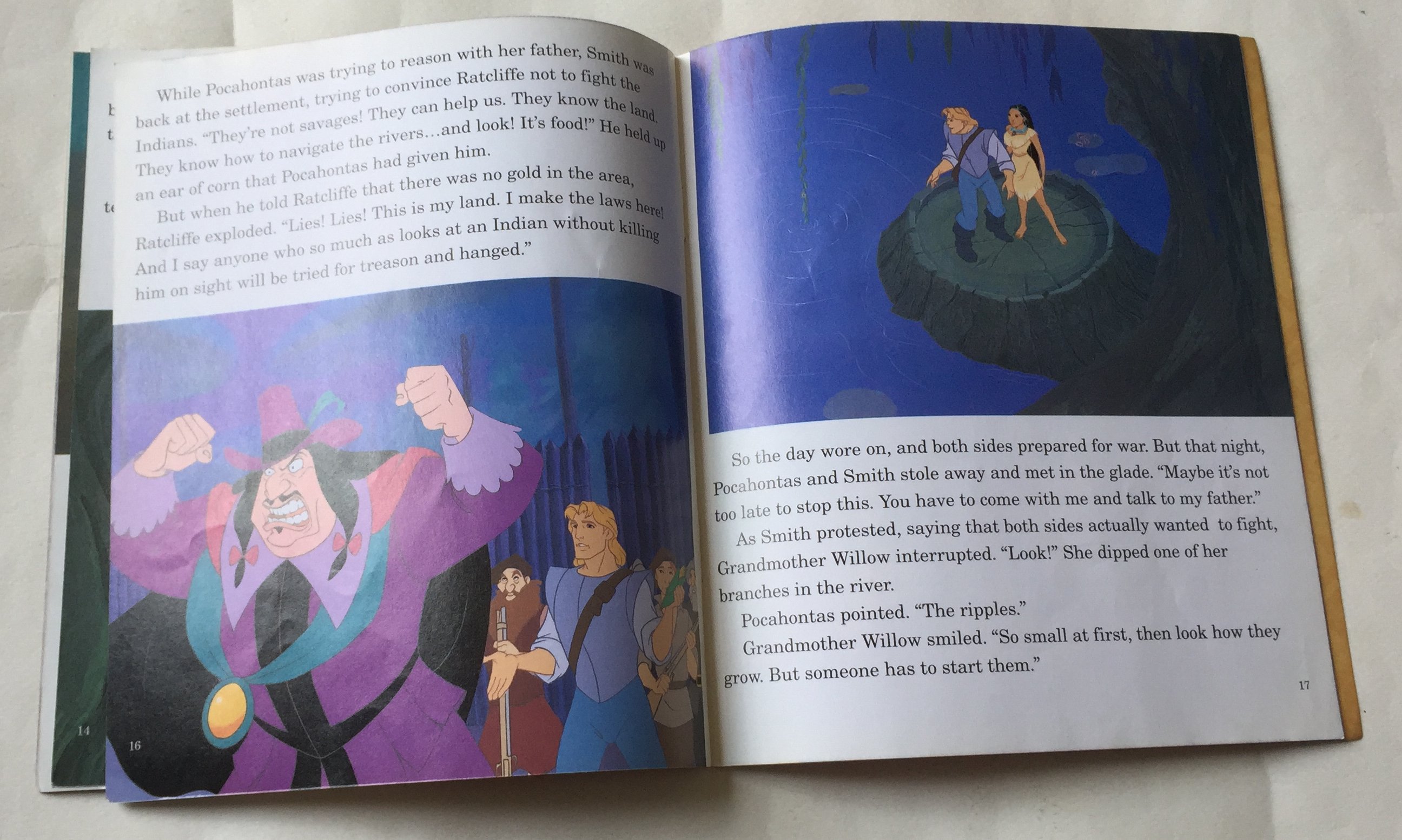 หนังสือนิทานเก่าจากเจ้าหญิงดิสนีย์ มีหลายภาพ,โพคาฮอนตัส Pocahontas