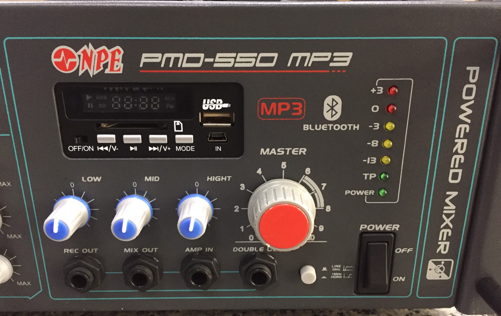 NPE PMD-550MP3 AC/DC POWERMIXER+LINE