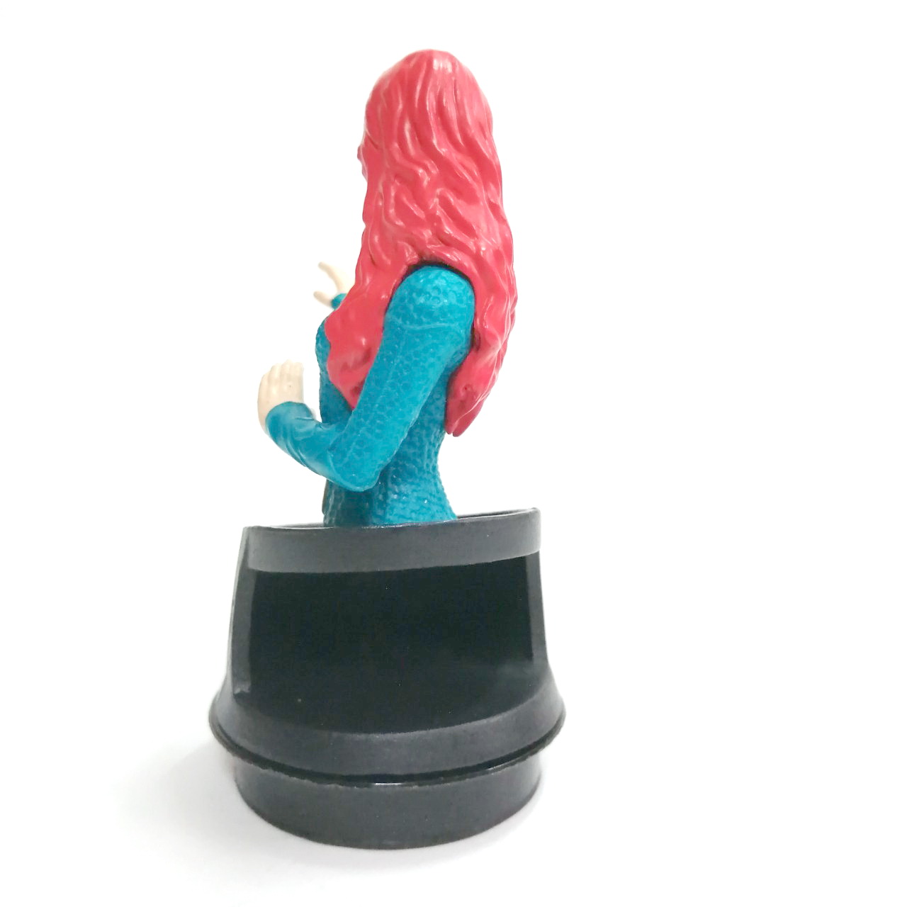 ท๊อปเปอร์แก้วน้ำ นางเอก เมร่า จากเรื่อง อควอแมน เครือ EGV สูงราวกว่า 4 นิ้ว ไม่มีฐานแก่วน้ำ สภาพดีชิ้นส่วนครบ