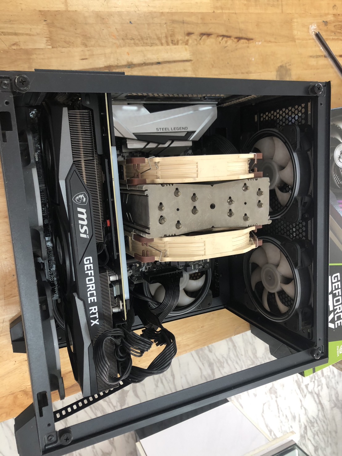 PC ประกอบ Ryzen7 5800x Ran 32GB SSD 500GB RTX 3080 10GB ไม่มีฝาข้าง