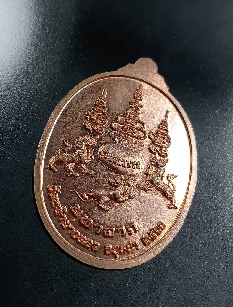 A7472 เหรียญมหาลาภ หลวงพ่อแม้น วัดหน้าต่างนอก จ.อยุธยา ปี2561