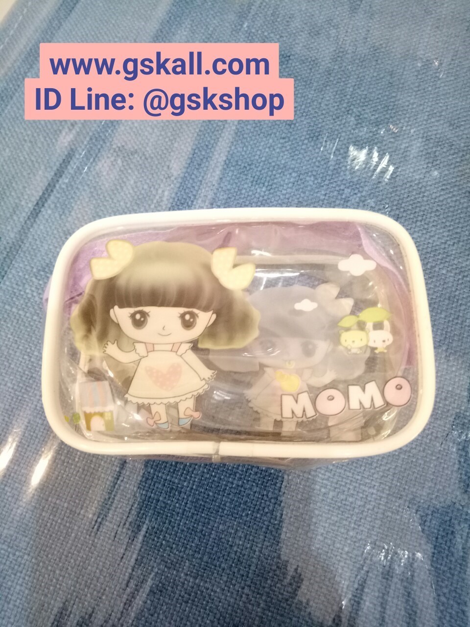 กระเป๋าใส่เหรียญแบบสี่เหลี่ยม