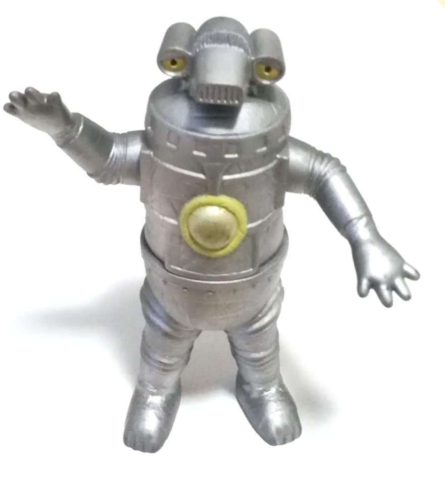 มินิซอฟ 4 นิ้ว เซเว่นการ์ (รุ่นเก่า)สัตว์ประหลาดแคปซูล ตัวที่4 ของอุลตร้าเซเว่น (โมโรโบชิ แดน)จากภาพยนตร์ อุลตร้าแมนเรโอ รุ่นนี้ออกเฉพาะแค่รุ่นมินิซอฟตัวเล็กนี้เท่านั้น ไม่เคยออกเป็นอื่นๆอีกเลย จัดว่าหายาก ขยับแขนและ ตัว ได้