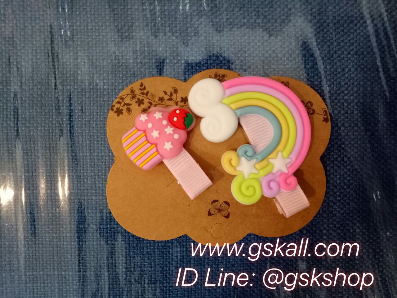 กิ๊บสายรุ้ง GSK SHOP กิ๊ฟช้อบถูกใจ สนใจกดสั่งซื้อเลย